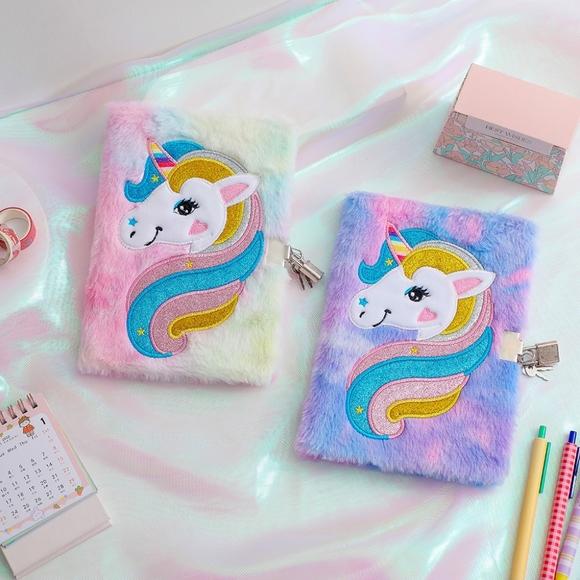 Unicorn Adult & Children Tie Dye Journal Diary Notebook - Picture 5 of 16